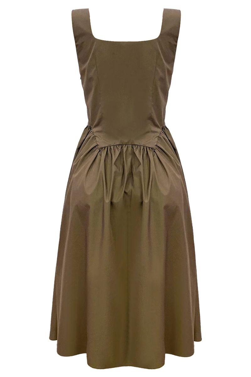 Agnes Dress | Choco | Kjole fra Liberté