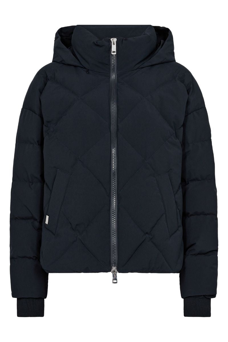 Ahla Down Jacket  | Salute Navy | Jakke fra Mos Mosh