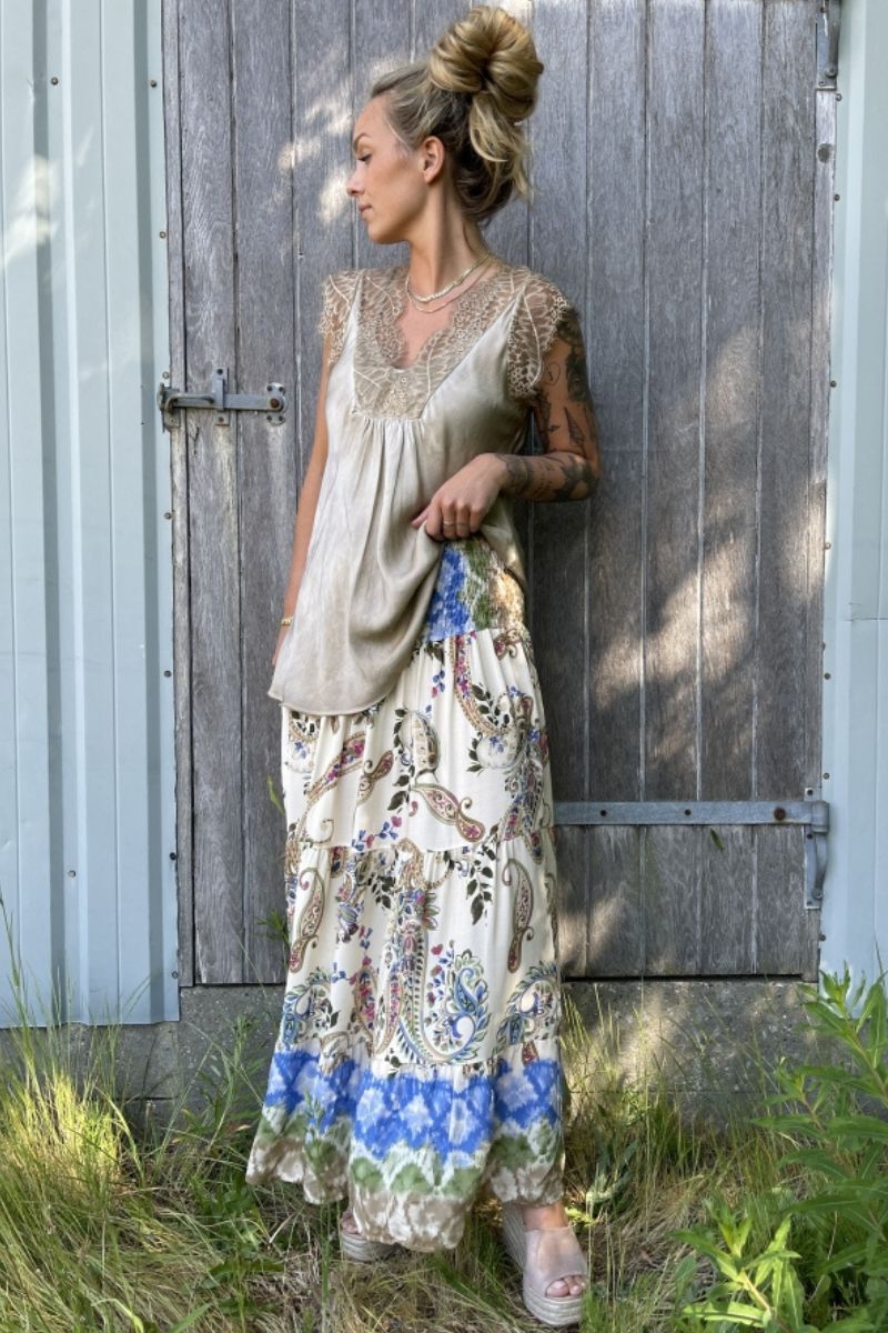 5201 | Kaki 6398 | Nederdel fra Marta du Chateau