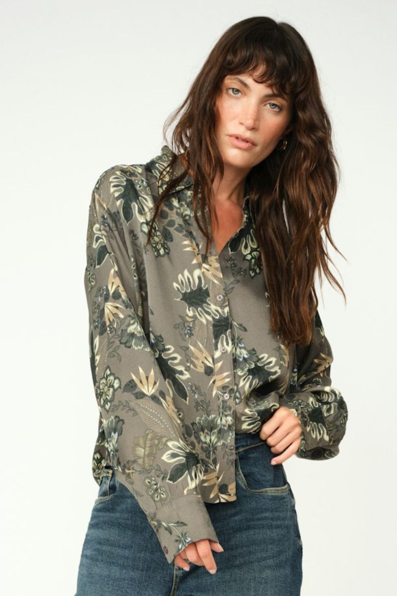 Abina Floro Shirt | Urban Chic | Skjorte fra Mos Mosh