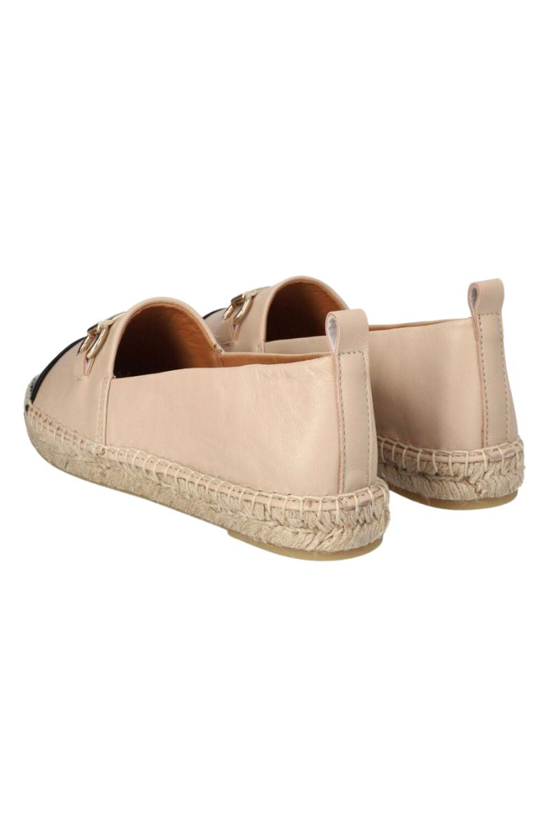 A2099 | Black patent/beige nappa | Sandaler fra Billi bi