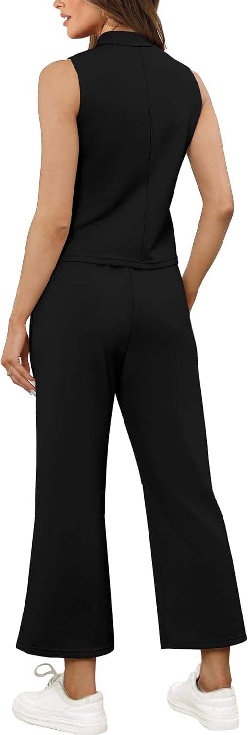 SAMPEEL DAME SOMMERSETT – 2-DELT TRENDY TOPP &amp; VIDE BUKSER | LONGWEAR &amp; FERIEMOTE