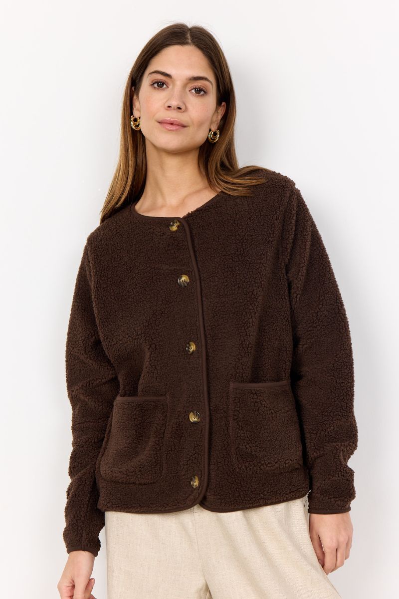 Ada Teddy Jacket | Brun | Jakke fra French Laundry