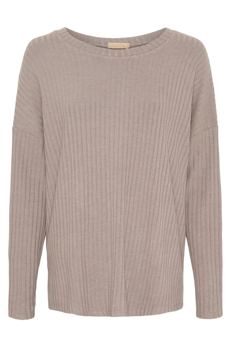 Alisha Blouse 27180 | Fango | Blouse fra Marta du Chateau