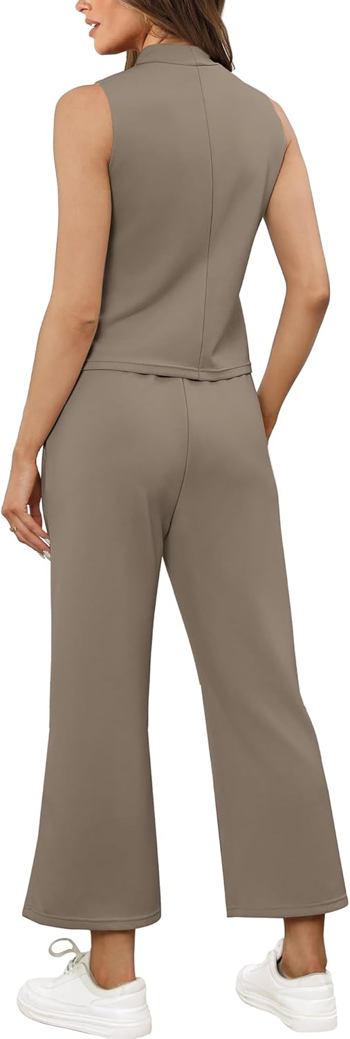 SAMPEEL DAME SOMMERSETT – 2-DELT TRENDY TOPP &amp; VIDE BUKSER | LONGWEAR &amp; FERIEMOTE