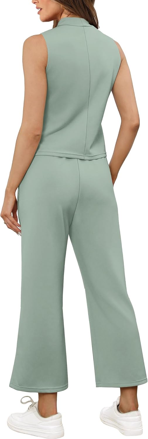 SAMPEEL DAME SOMMERSETT – 2-DELT TRENDY TOPP &amp; VIDE BUKSER | LONGWEAR &amp; FERIEMOTE