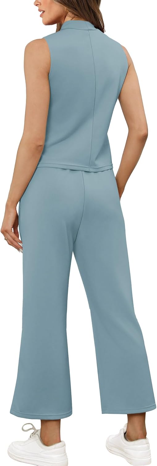 SAMPEEL DAME SOMMERSETT – 2-DELT TRENDY TOPP &amp; VIDE BUKSER | LONGWEAR &amp; FERIEMOTE