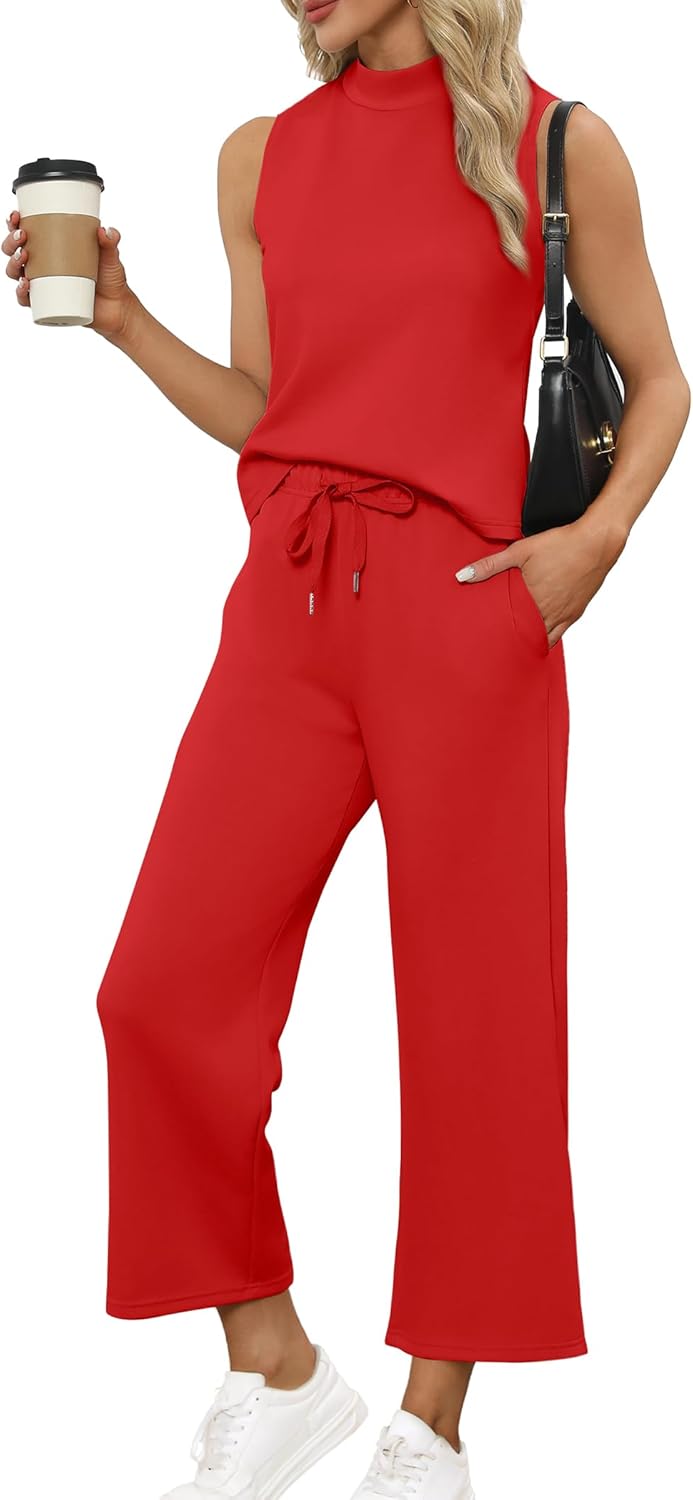 SAMPEEL DAME SOMMERSETT – 2-DELT TRENDY TOPP &amp; VIDE BUKSER | LONGWEAR &amp; FERIEMOTE
