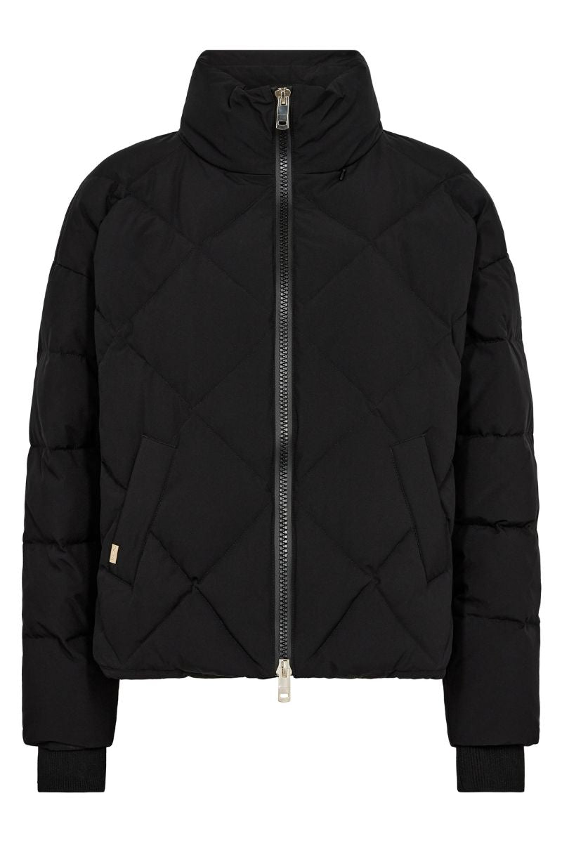 Ahla Down Jacket  | Black | Jakke fra Mos Mosh