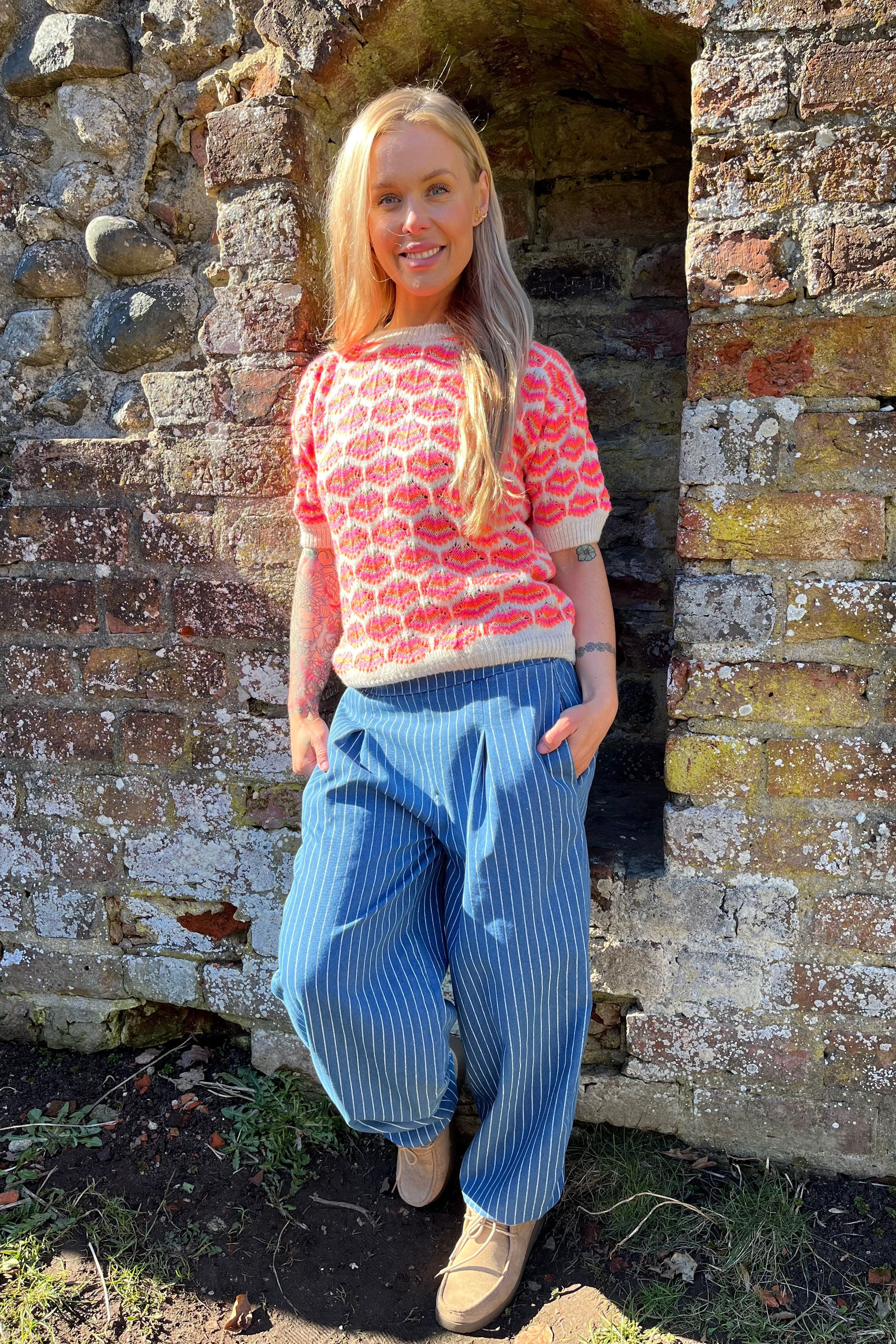 Alexandrine Knit | Fuxia | Strik fra Marta du Chateau