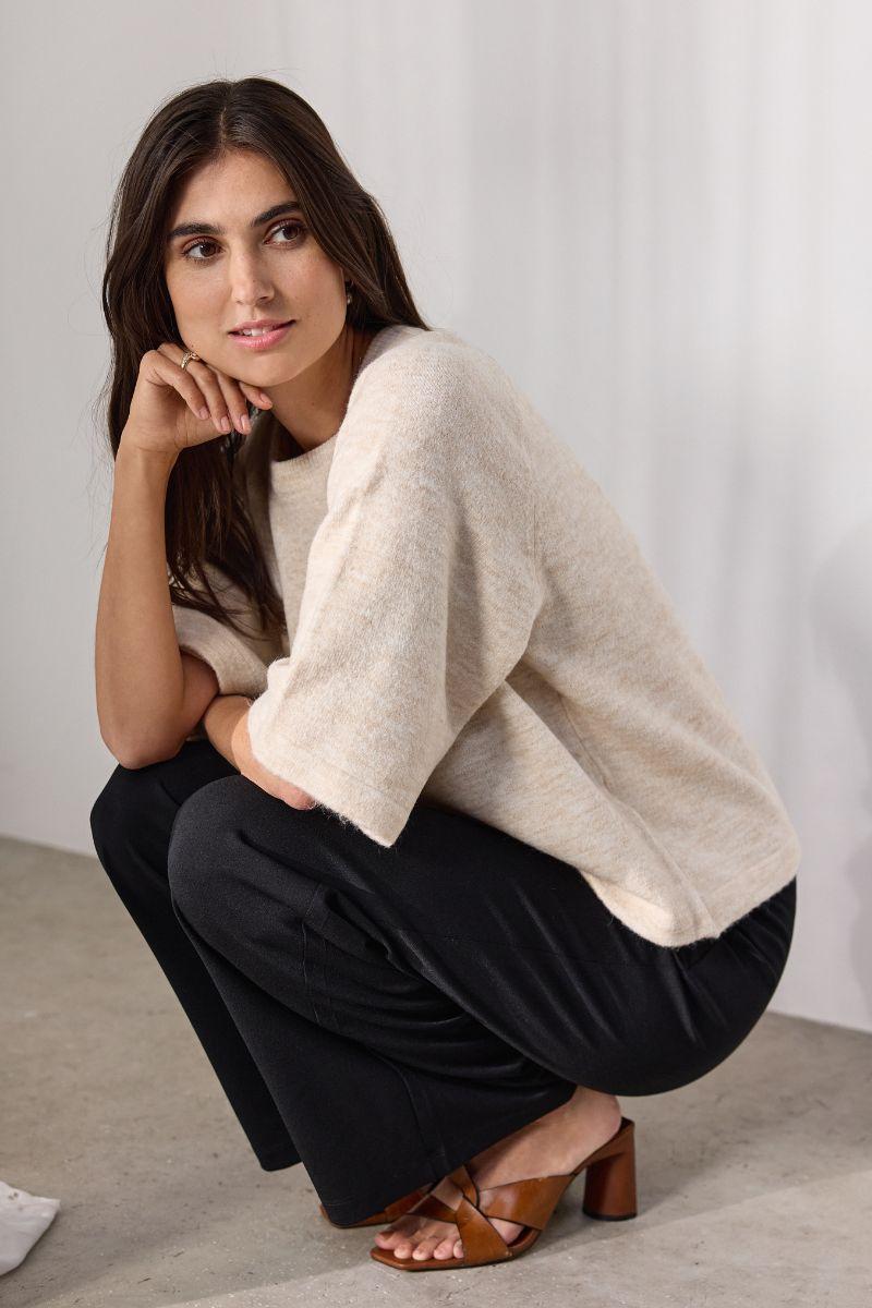 Alice Knit | Creme | Strik fra Statebird