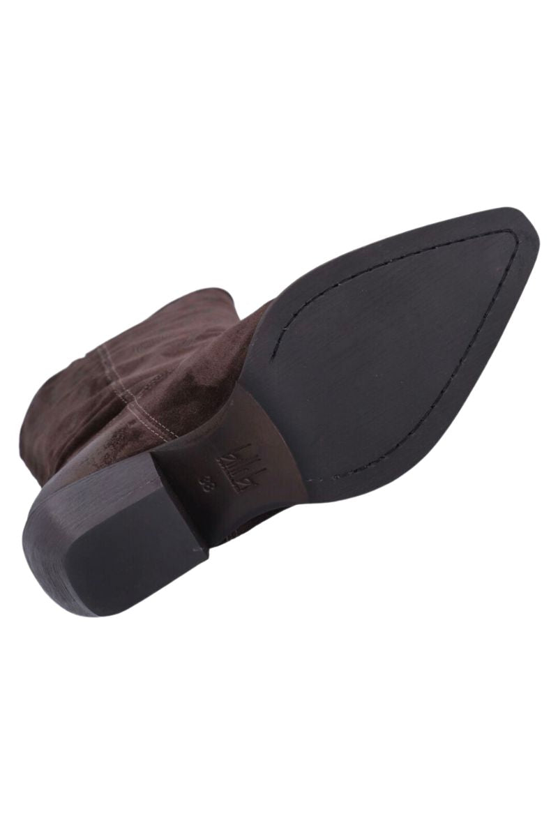 A13615 | Iman babysilk suede 554 | Støvler fra Billi Bi