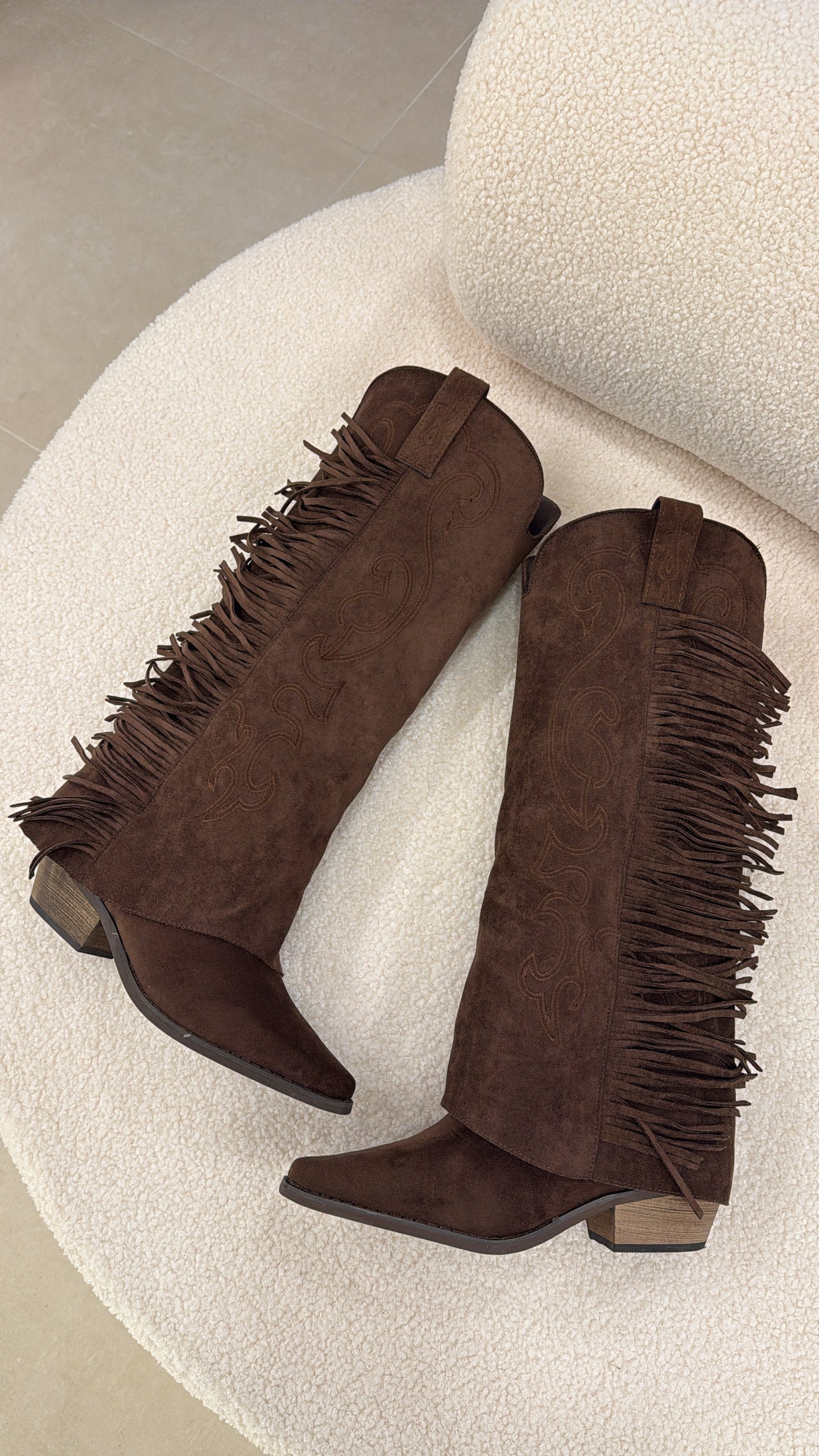 Alula Cowboyboots Sjokolade