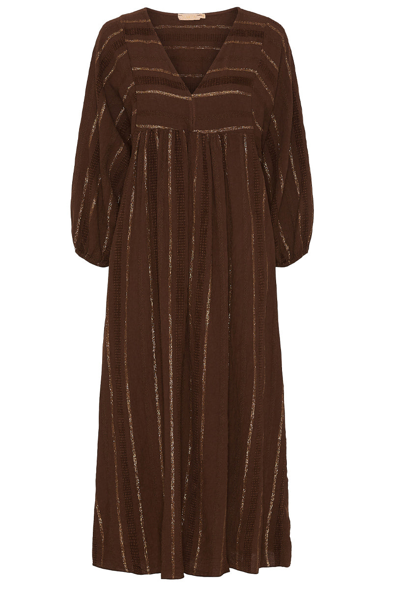 87152 Dress | Coffee | Kjole fra Marta du Chateau