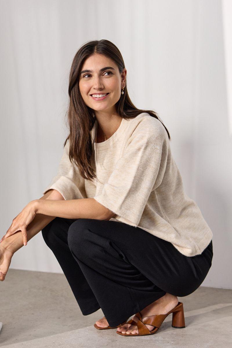 Alice Knit | Creme | Strik fra Statebird