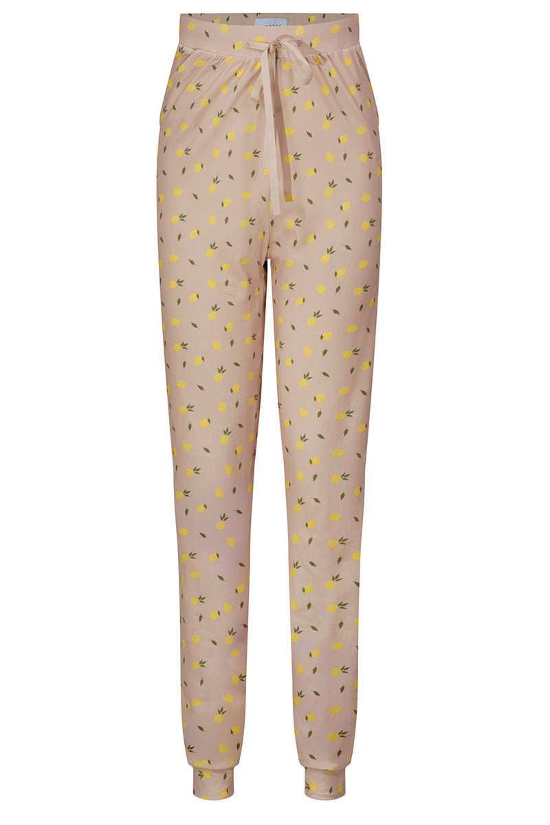 Alma Pants | Beige Lemon | Bukser fra Liberté
