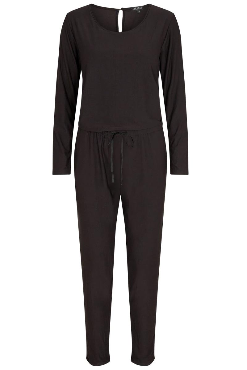 Alma LS Jumpsuit | Black | Buksedragt fra Liberté