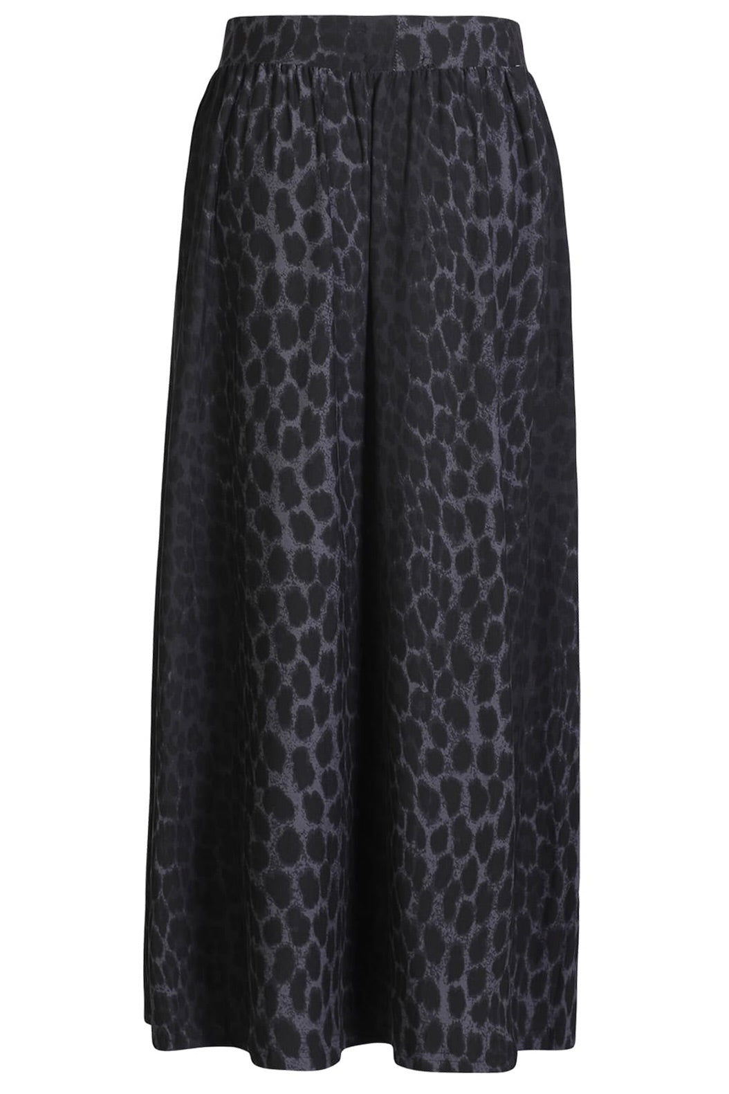 Alma Loose Skirt | Dark Grey Leo | Nederdel fra Liberté