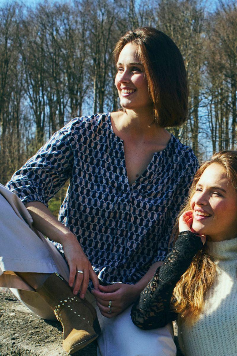 Adney Blouse 206671 | Salute W. Moonbeam | Bluse fra Freequent