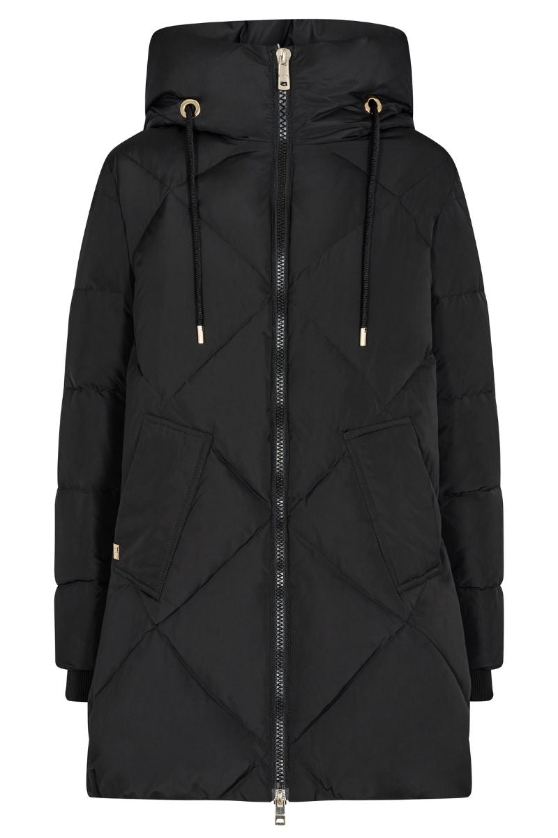 Aimee Down Jacket | Black | Jakke fra Mos Mosh