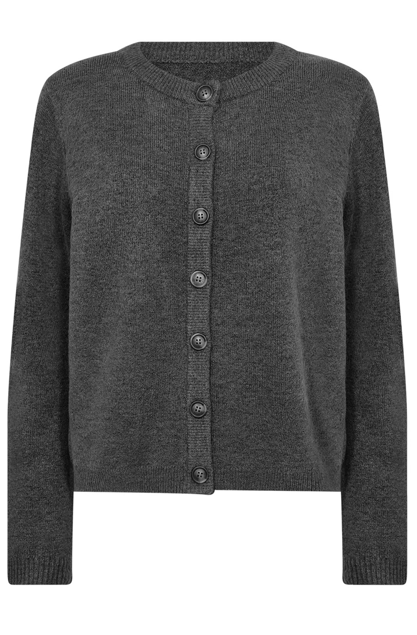 Alice Cardigan | Mørkegrå | Strik fra Statebird