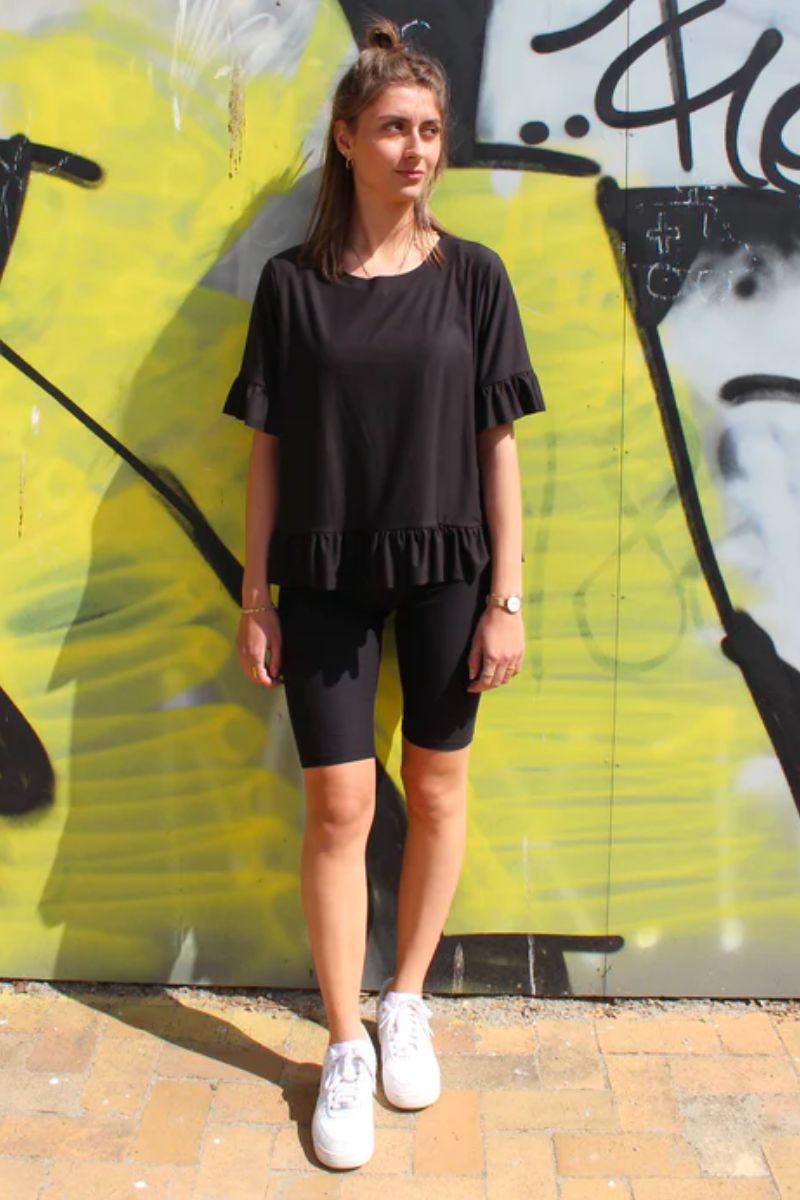 Alma Bicycle Shorts | Black | Shorts fra Liberté