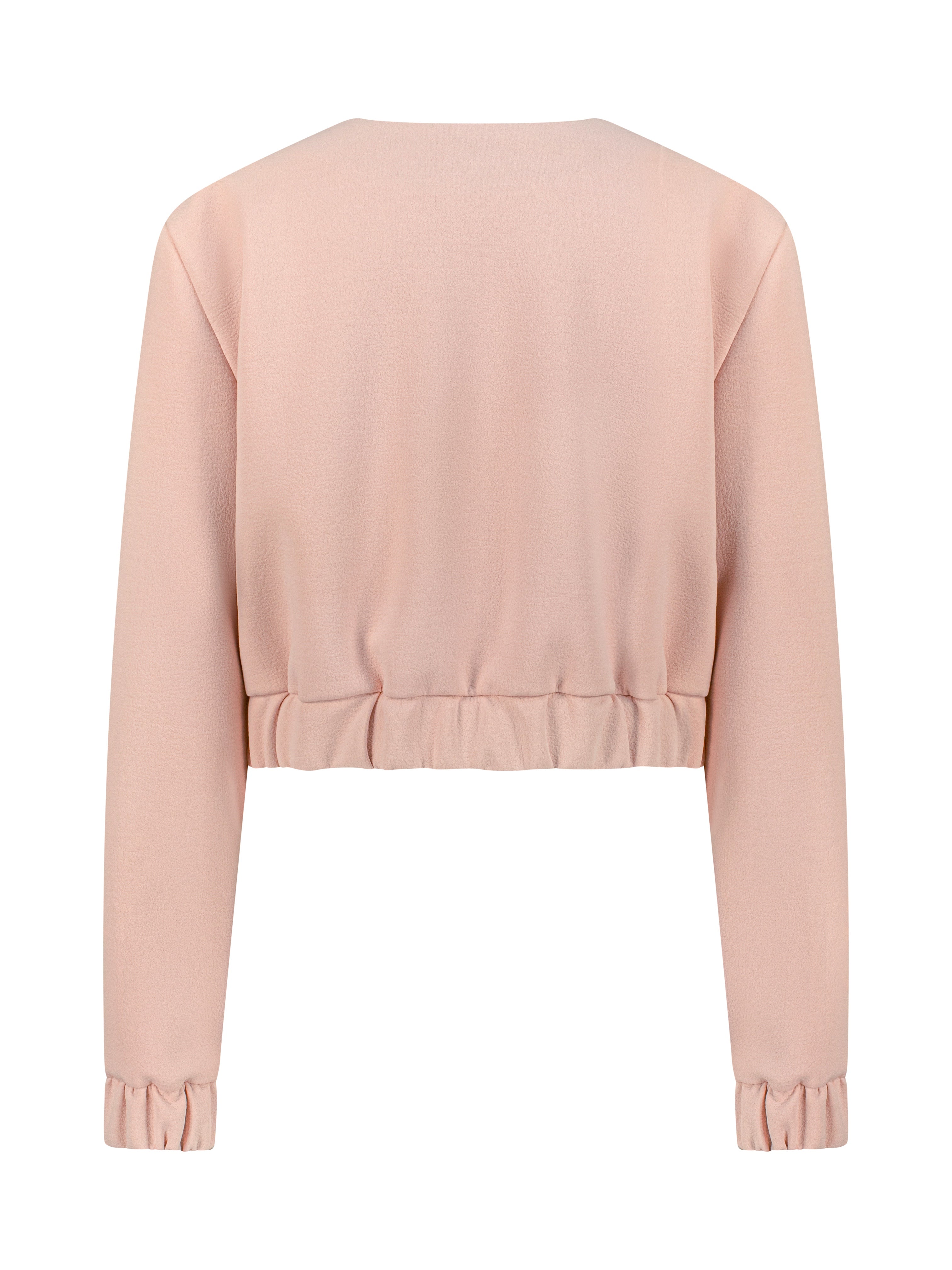 Callie Bomber Jacket | Dusky Pink