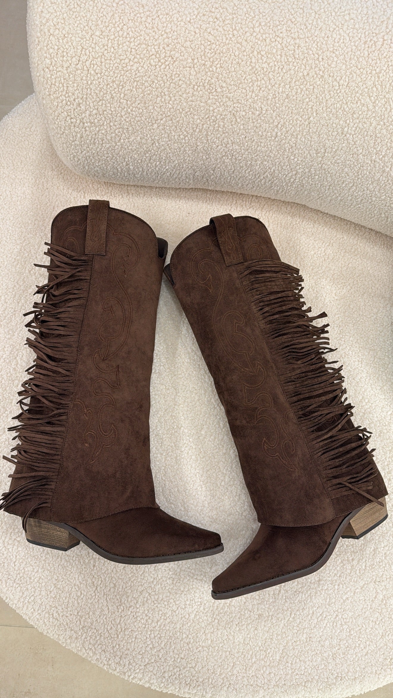 Alula Cowboyboots Sjokolade