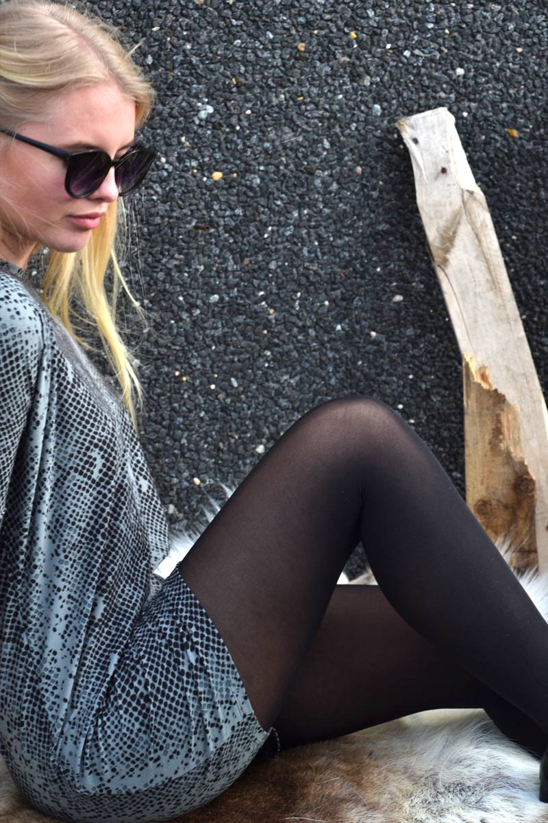 Alma dress | Snake | Oversize kjole fra Liberté Essentiel