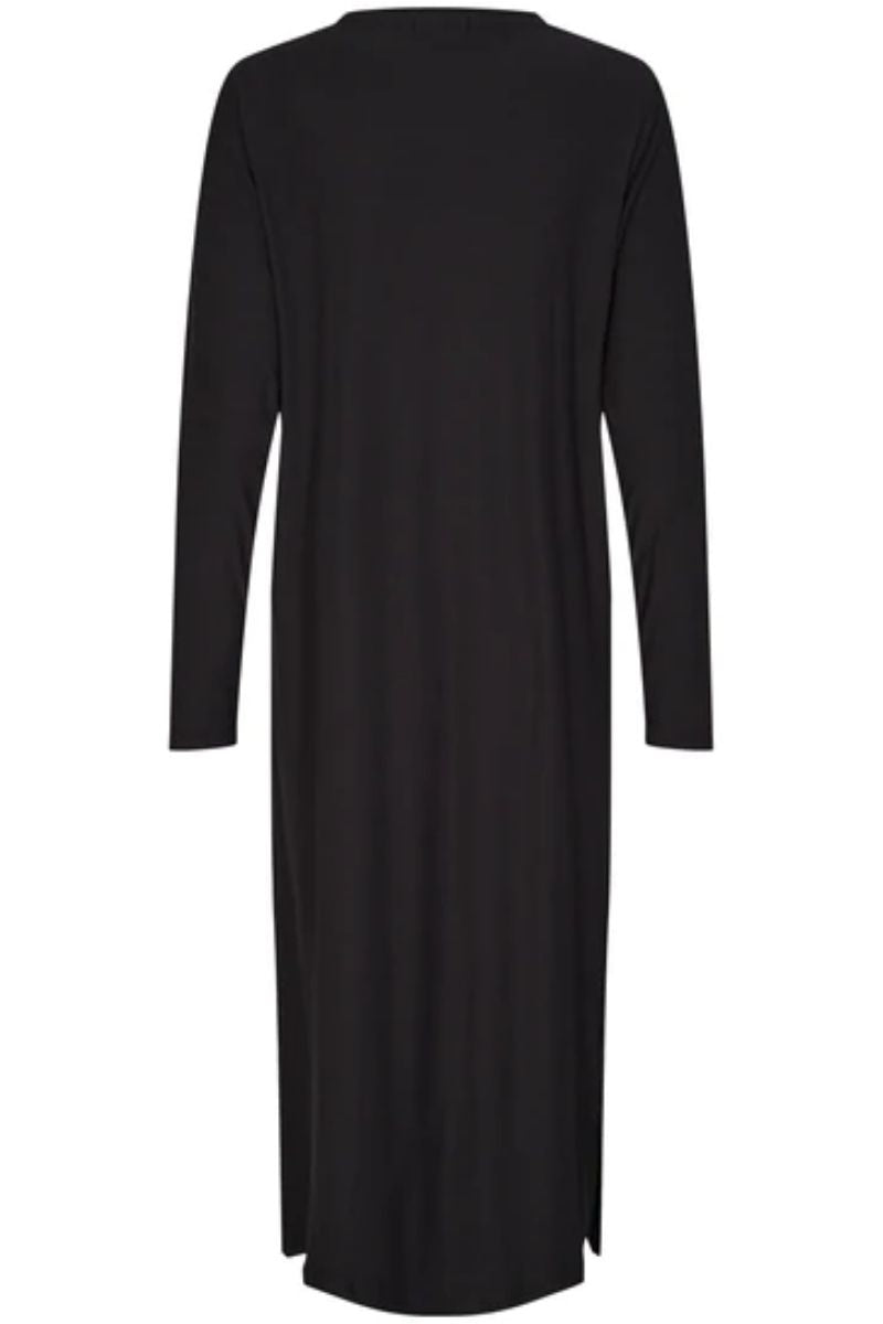 Alma LS T-shirt Dress | Black | Kjole fra Liberté