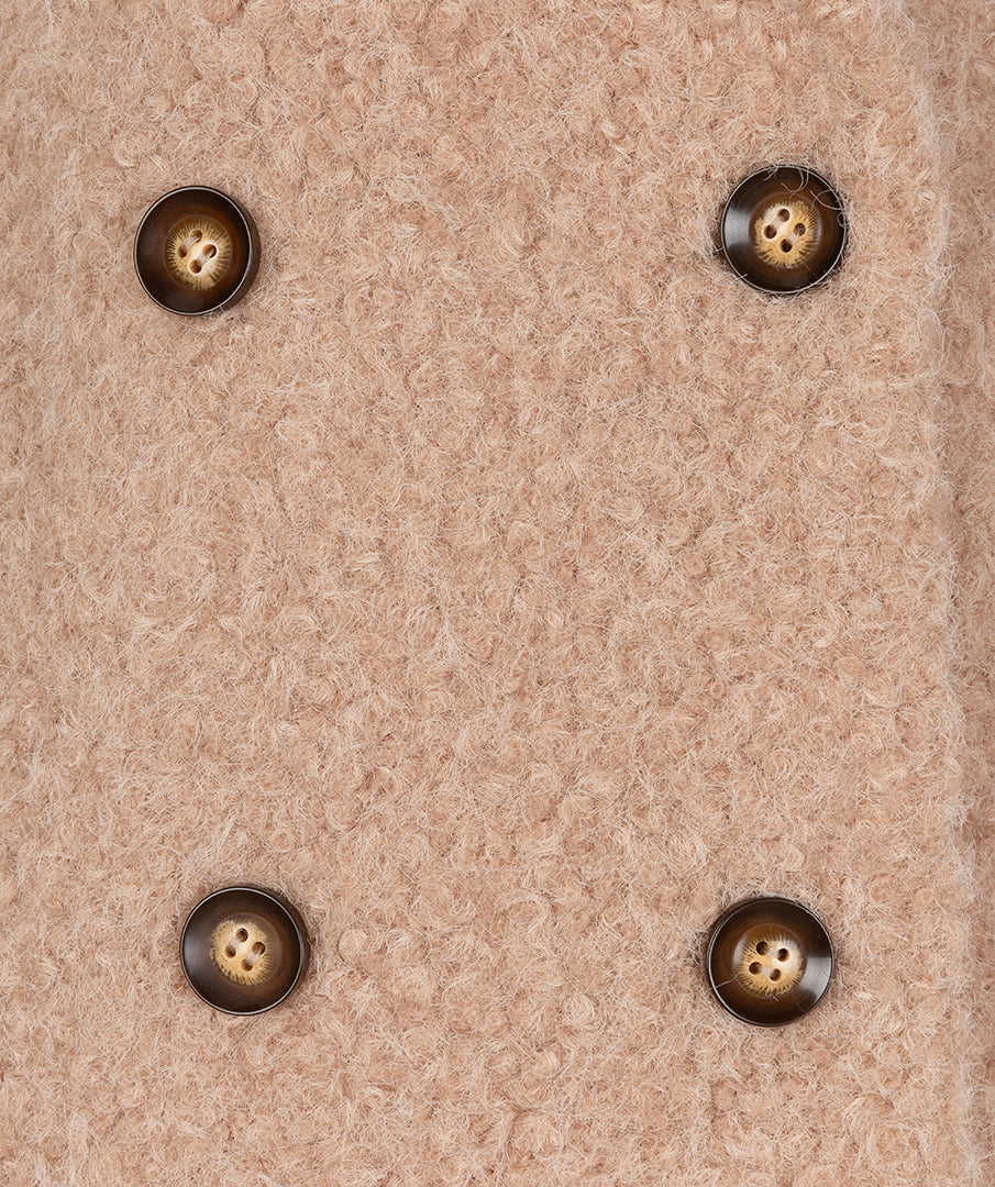 JAKKE BOUCLÉ ​​SAND