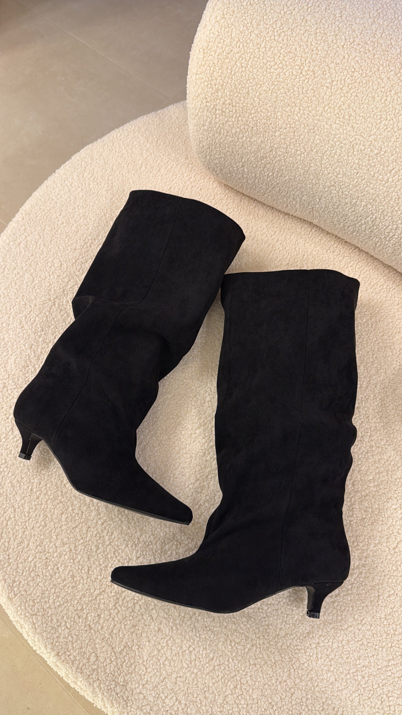 Josephine Støvler Svart