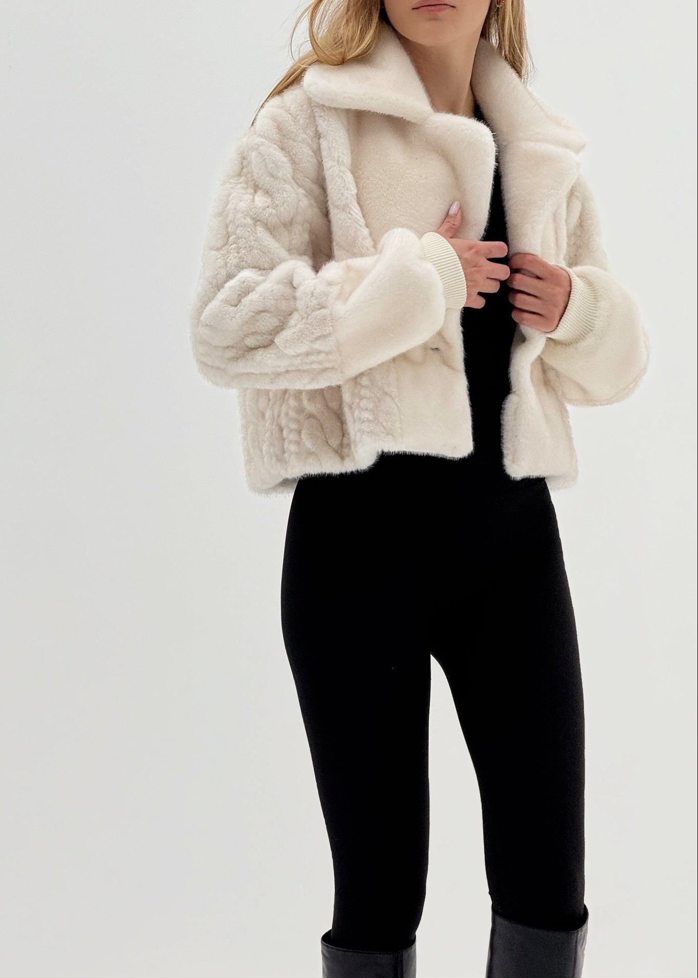 Belgravia Luksus Pelsjakke | Vinter Latte