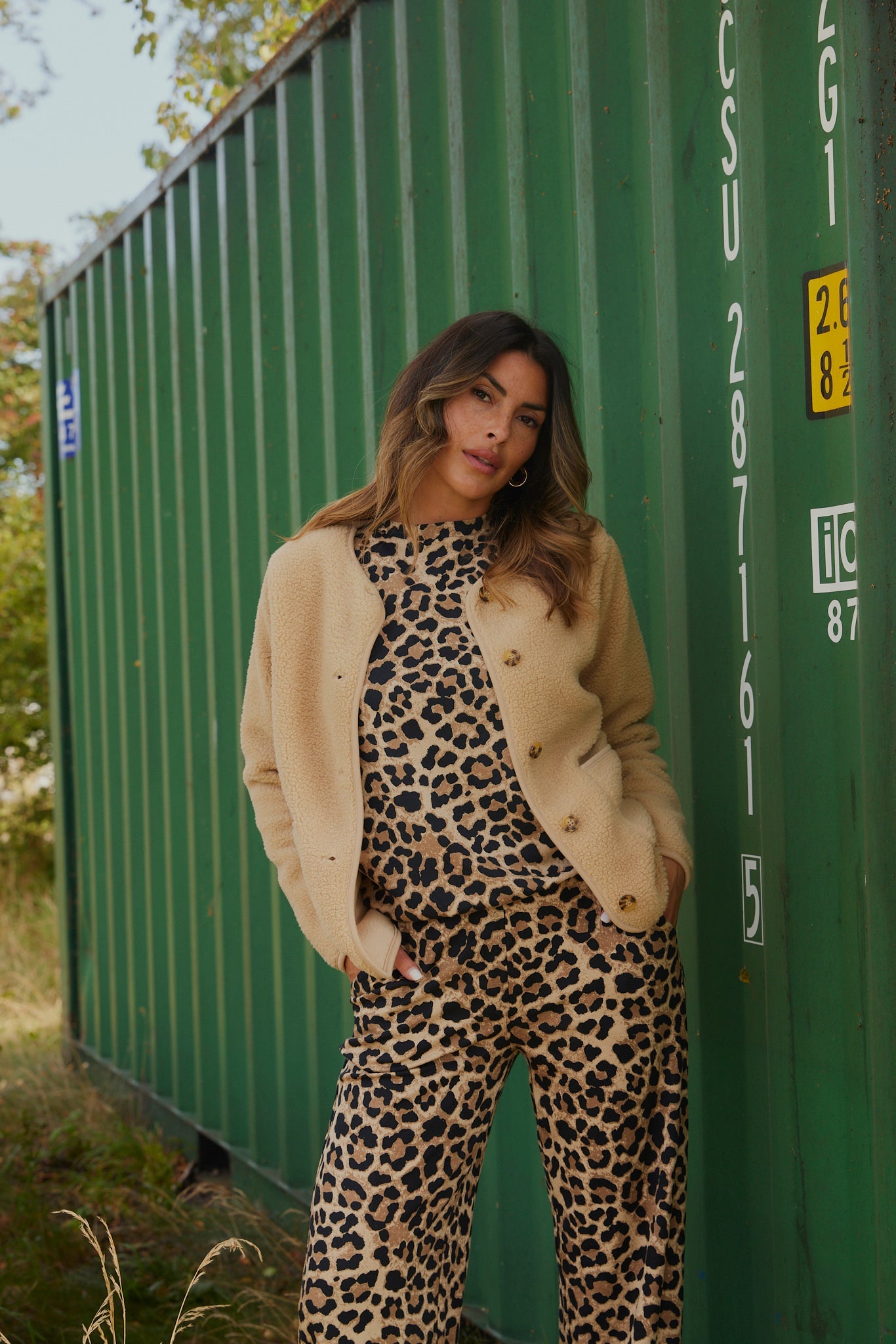 Ada Teddy Jacket | Sand | Jakke fra French Laundry