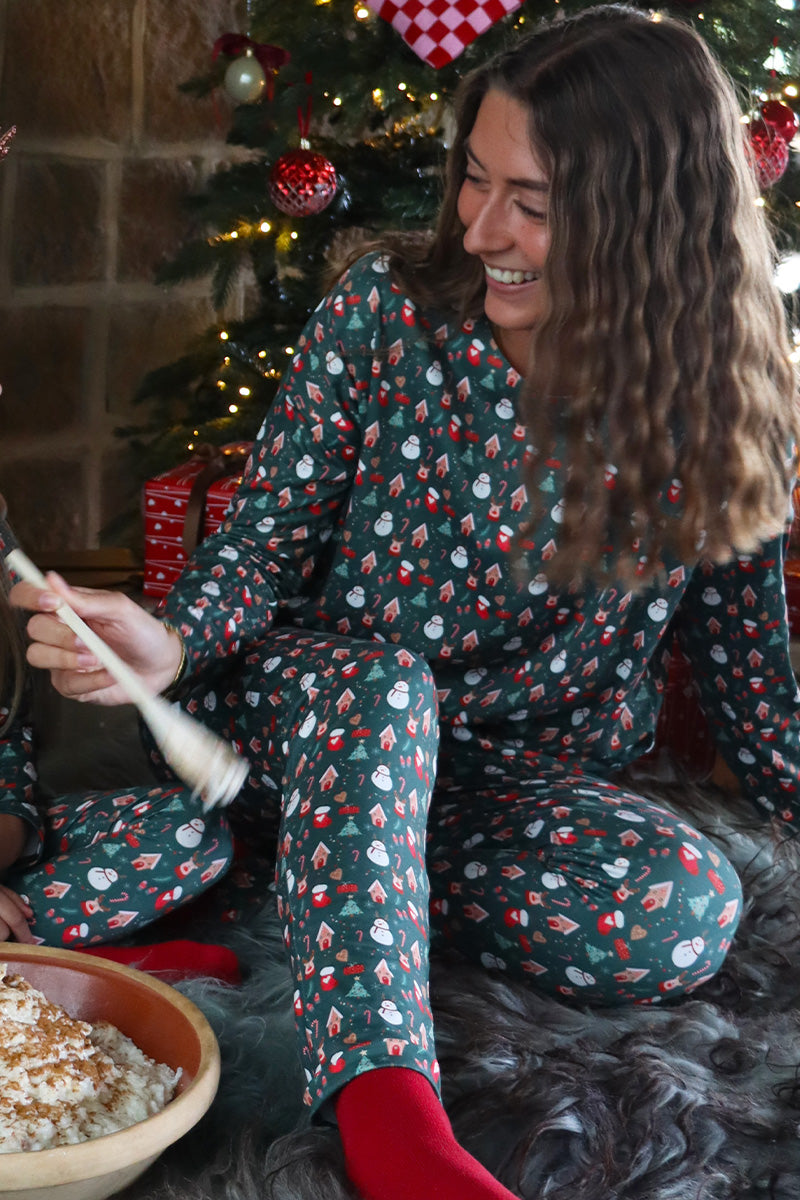 Alma Ls Top | Army | Bluse fra Liberté