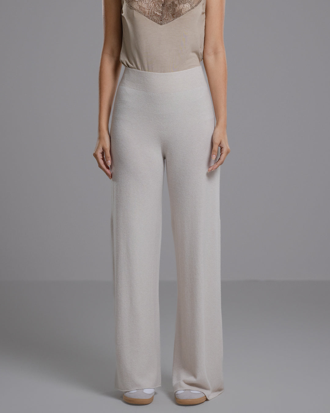 Pull-on bukser | Lys beige 