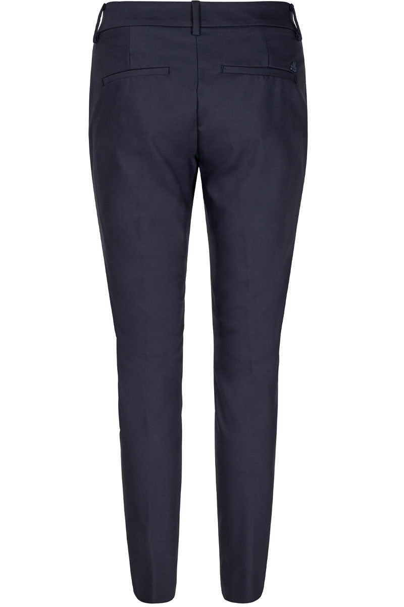 Abbey Night Pant Sustainable | Navy | Bukser fra Mos Mosh