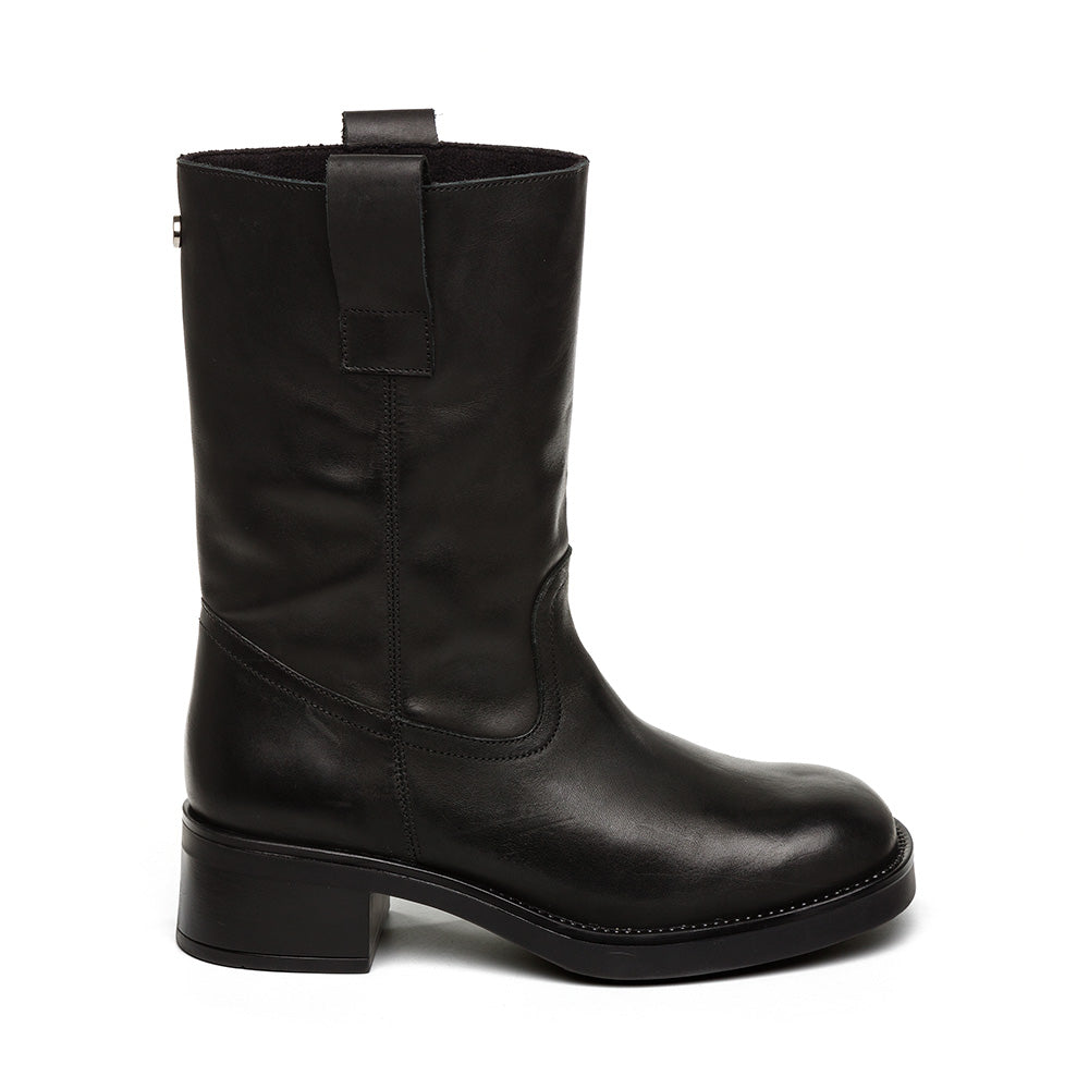 Benedict boots – svart skinn