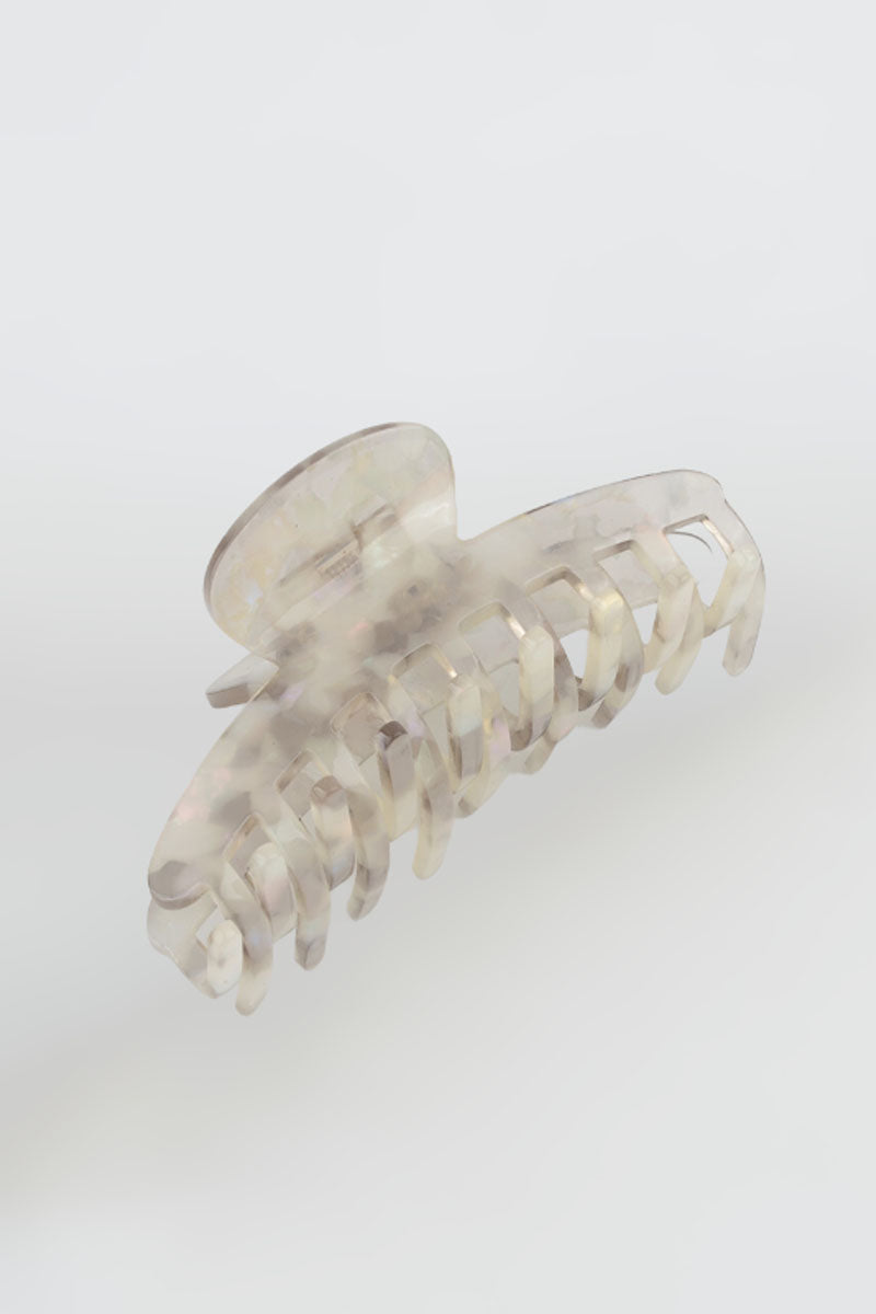 Alexina Hair Claw | Grey | Enkelt hårspænde fra By Timm