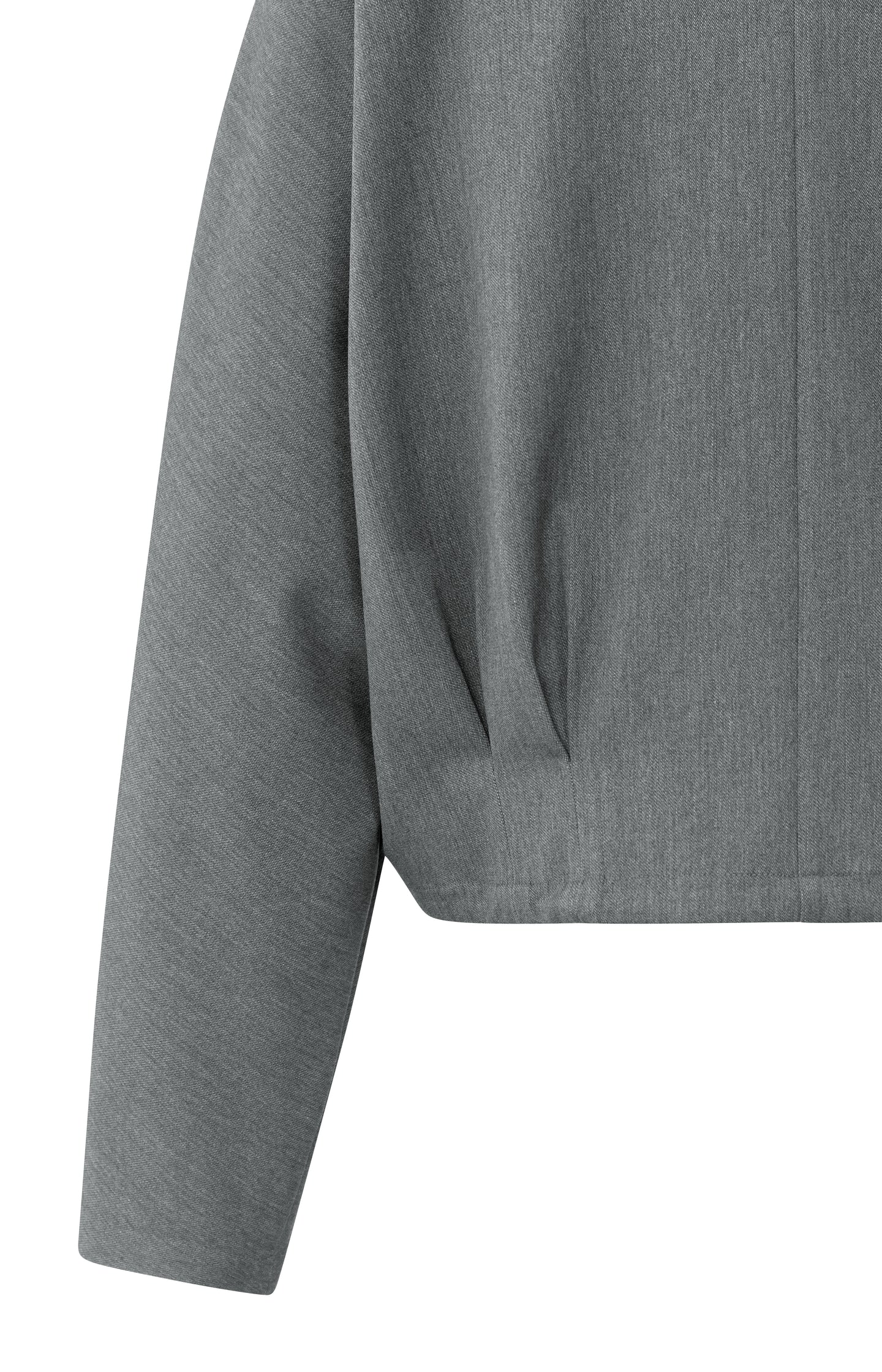 Blusejakke med Livfolder og Knytebelte