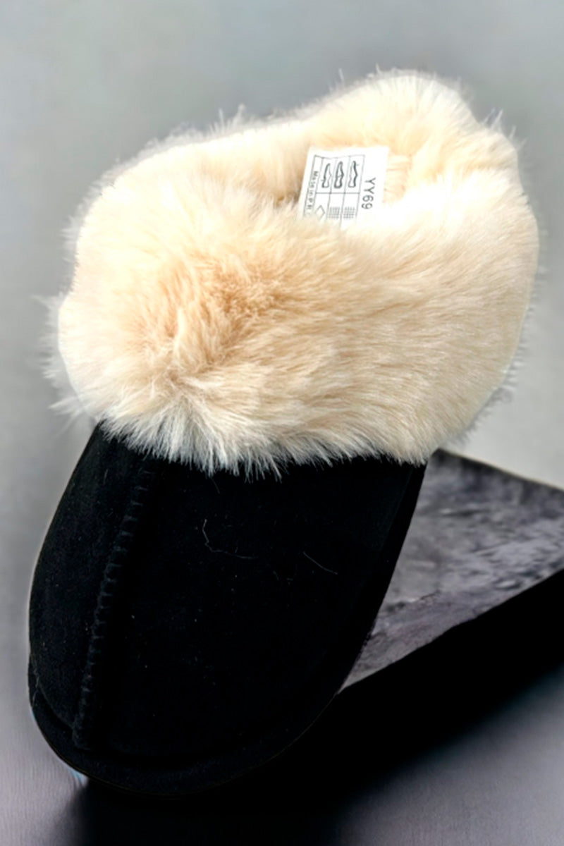 Alice Lee Slippers | Black | Sutsko fra Avery