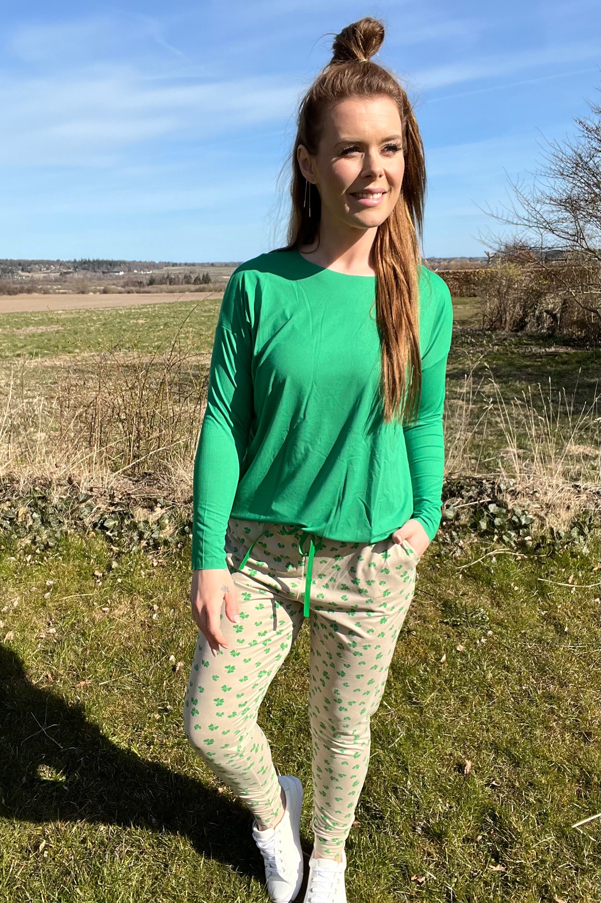 Alma Pants | Clover Print | Bukser fra Liberté