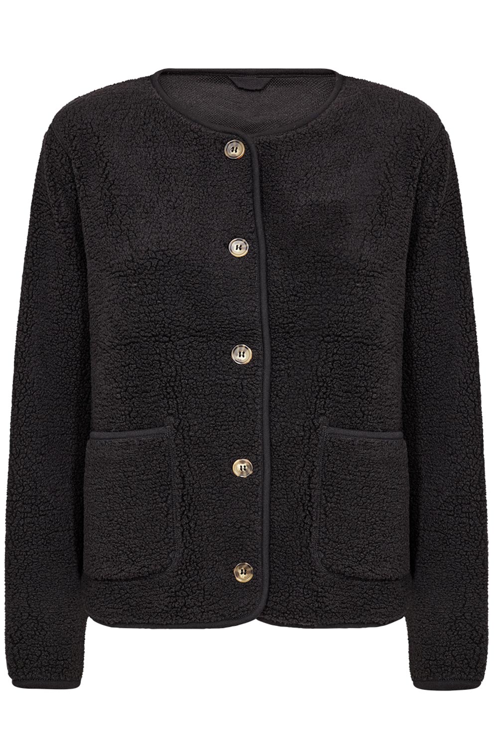 Ada Teddy Jacket | Sort | Jakke fra French Laundry